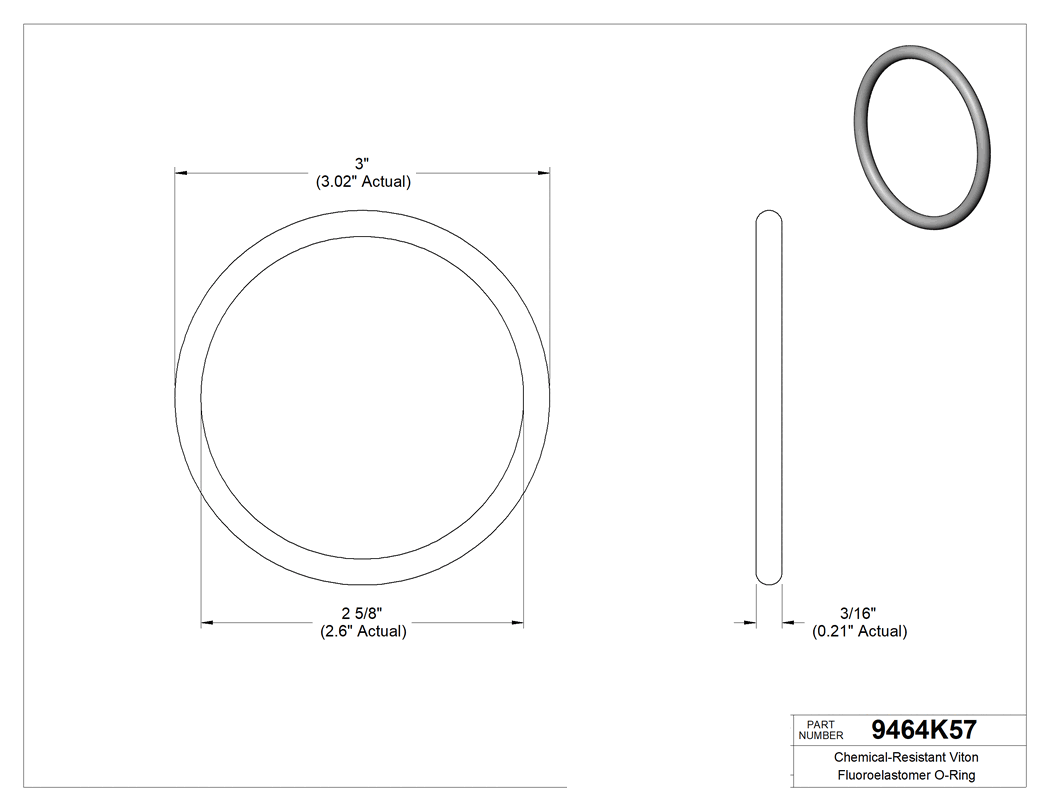 Technical drawing - 9464K57